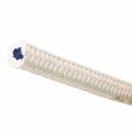 Teufelberger White Safety Blue Climbing Rope 1/2 in. x 120 ft. SAFB-120-NS